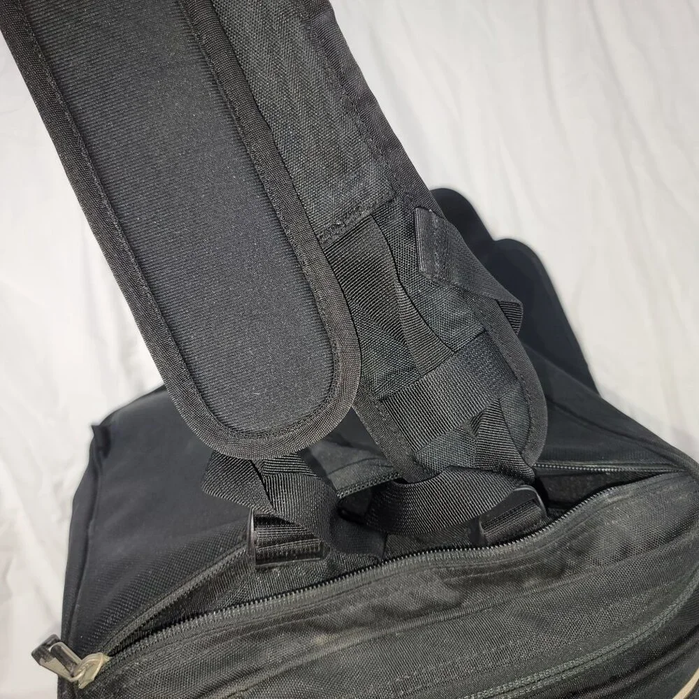 The North Face Black Gray Travel Tools Messenger Bag Mechanics Cars Work Wear